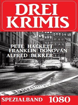 cover image of Drei Krimis Spezialband 3080